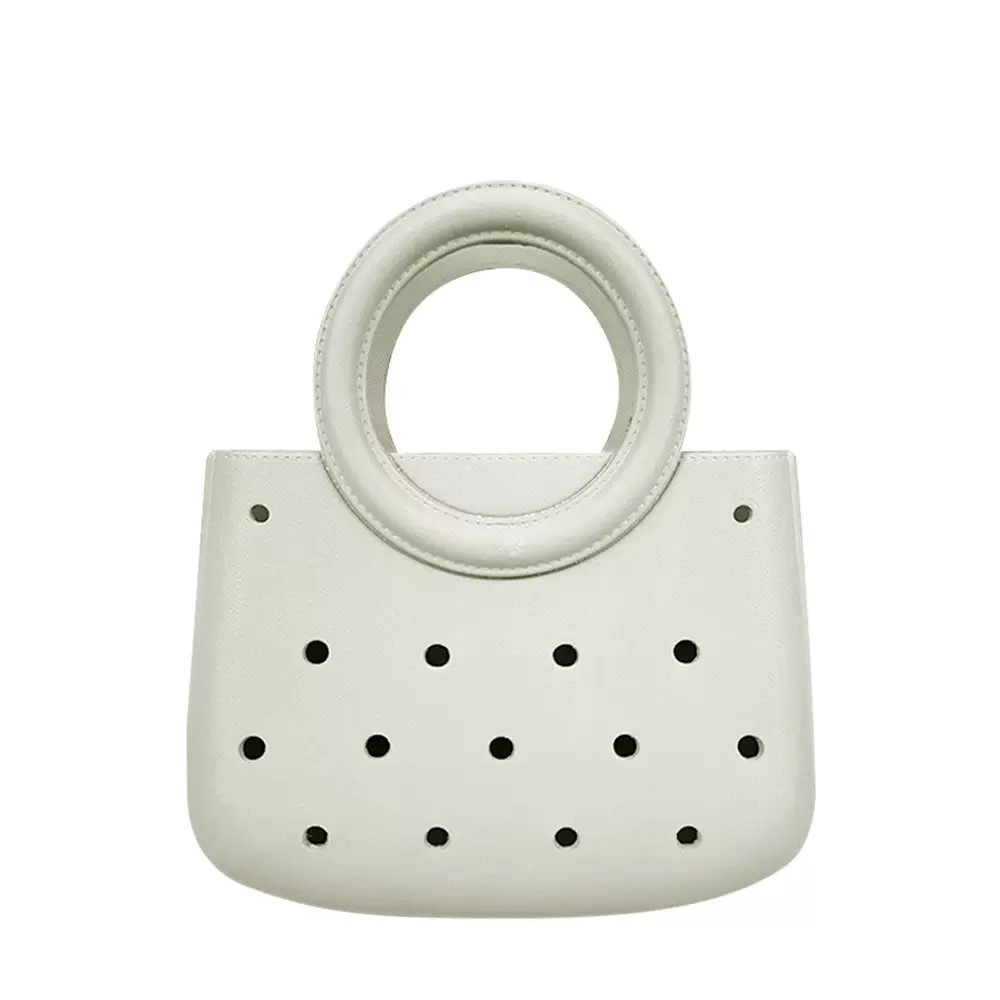Round Handle EVA Beach Bag Seamless One-piece Molding Hand Bag OEM Wholesale - Image 8