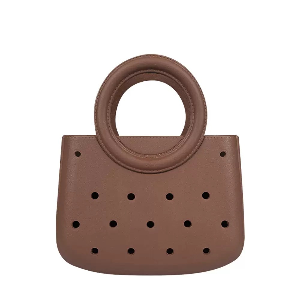 Round Handle EVA Beach Bag Seamless One-piece Molding Hand Bag OEM Wholesale - Image 10