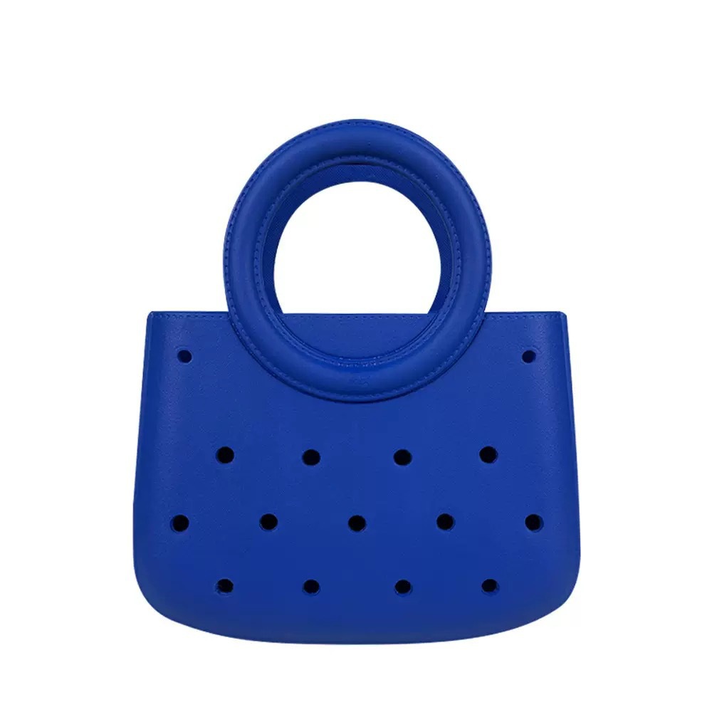 Round Handle EVA Beach Bag Seamless One-piece Molding Hand Bag OEM Wholesale