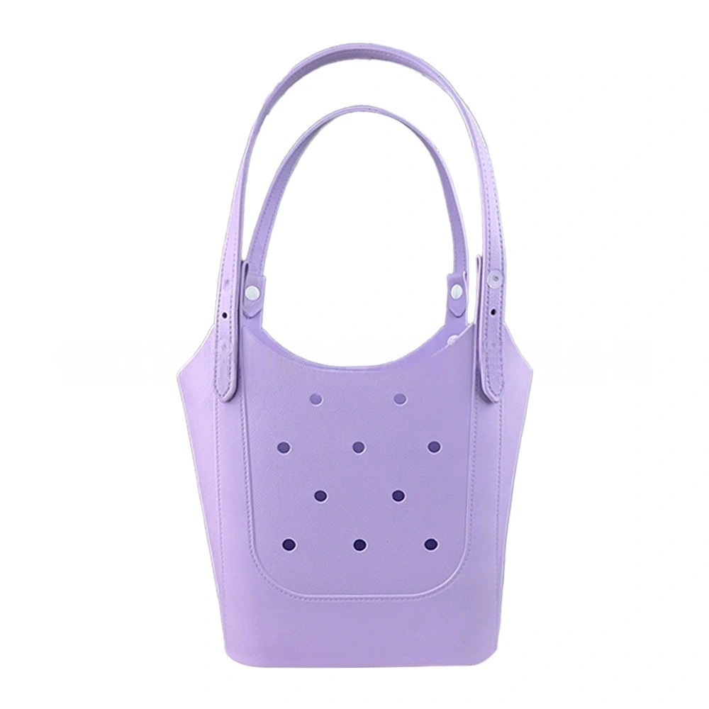 Large Capacity Shoulder EVA Beach Bag | Seamless Hot Press Salt Resistant Outdoor Tote Bag