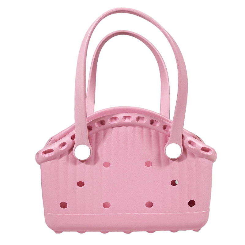 Minimalist Solid Color EVA Pet Tote Bag Matte Seamless Waterproof Large Pet Carrier Bag - Image 2