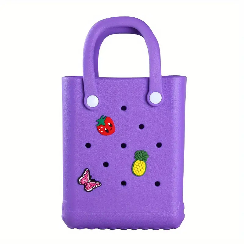 Mini Handheld EVA Bag Seamless Lightweight Portable Cosmetic Tote Bag OEM Wholesale - Image 15