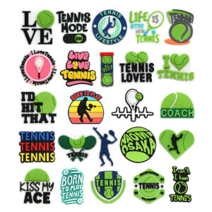 Sports Series Charms - For Crocs Shoes EVA Bogg Bag Accessories