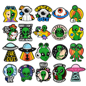 Space Series Charms - For Crocs Shoes EVA Bogg Bag Accessories