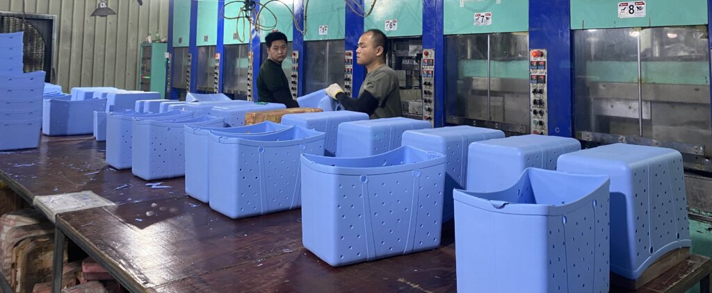 JoyMould EVA beach bags manufacturing factory and production line