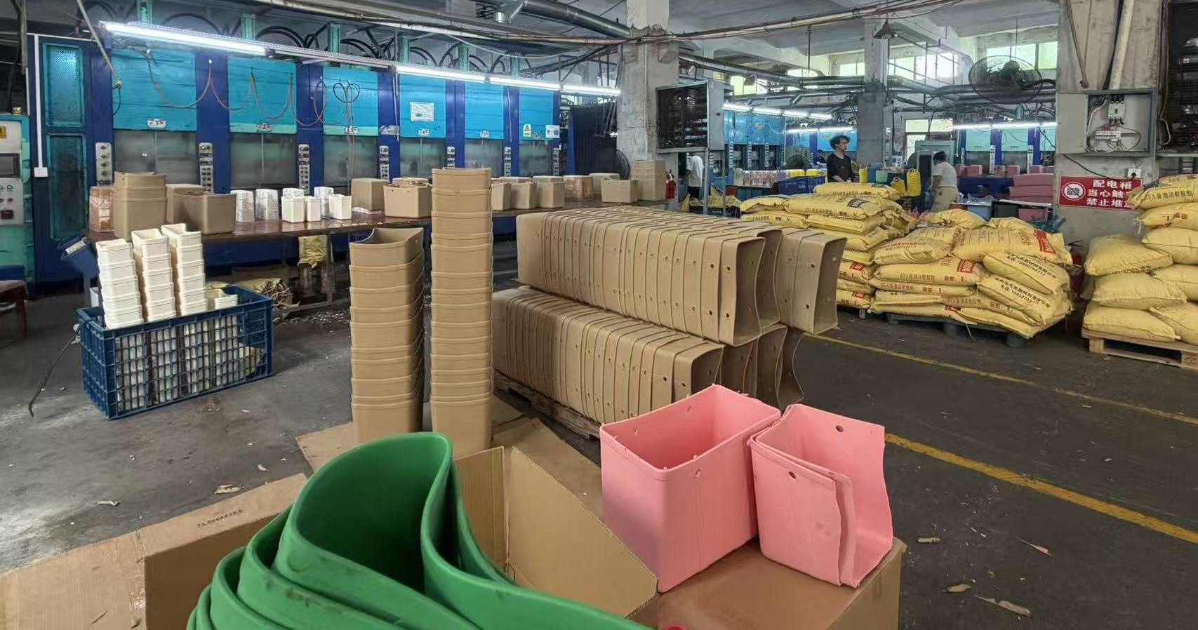 JoyMould Factory Floor with Multiple Active EVA Injection Molding Machines